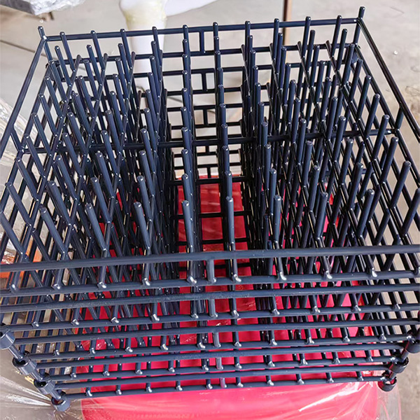 工业清洗挂架特氟龙喷涂提升耐腐蚀不粘