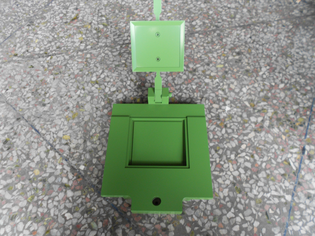 防粘喷涂后的效果